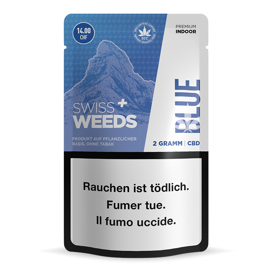 CBD Blüten - Swiss Weeds Blue