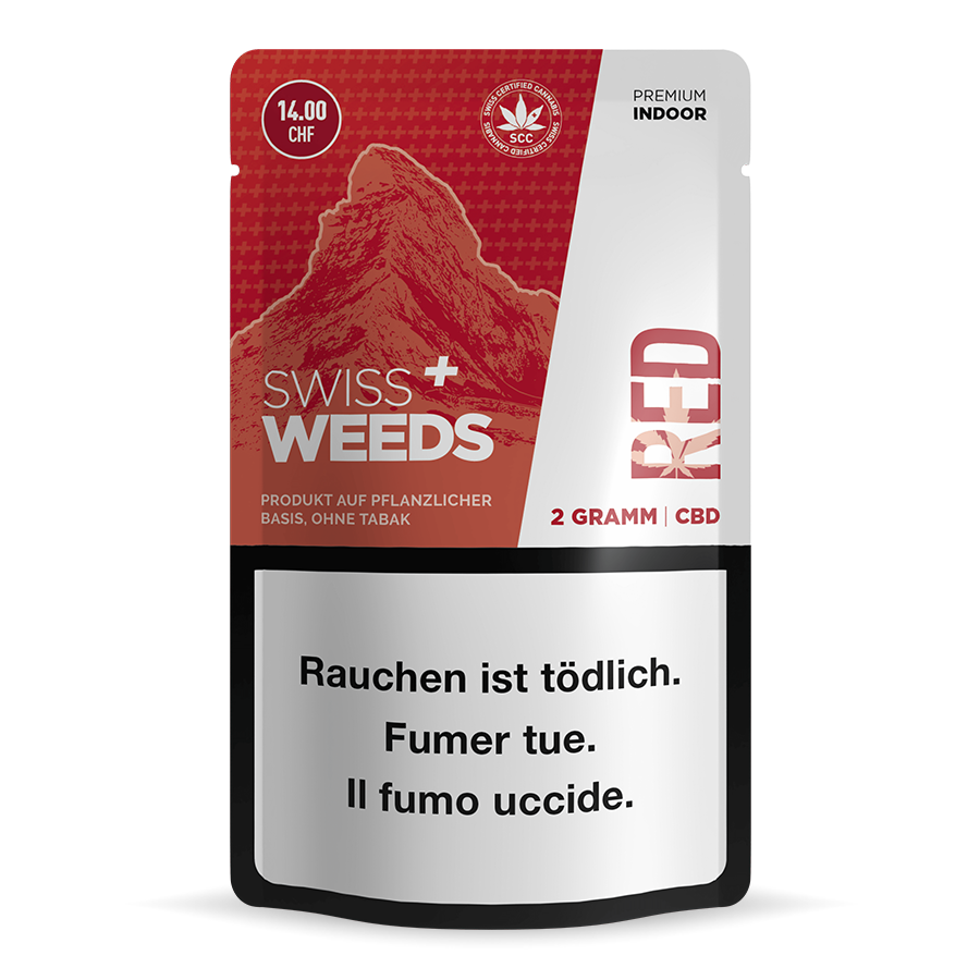 CBD Blüten - Swiss Weeds Red